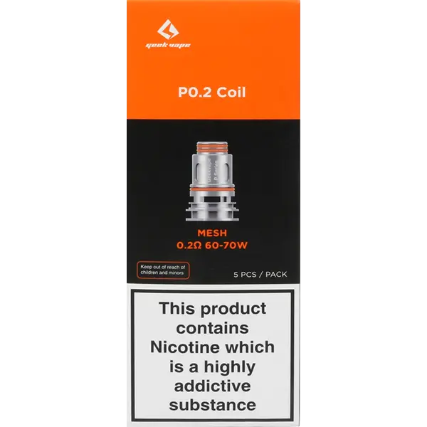 Geekvape P-Serie Ersatzcoils 0.2 Ohm