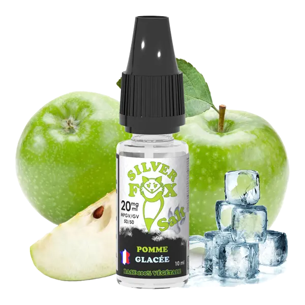 ViP Silver Fox Pomme Glaces E-Liquid