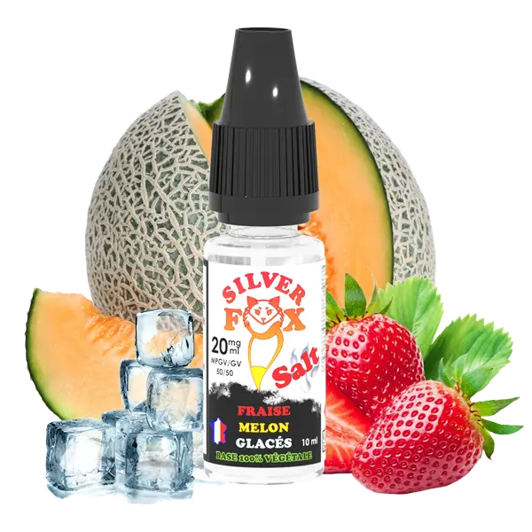 ViP Silver Fox Fraise Melon Glaces E-Liquid