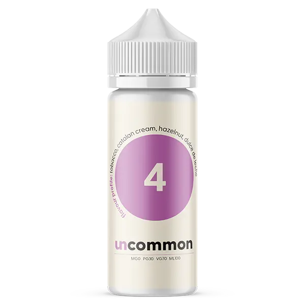 Uncommon Nr. 4 100-120ml  E-Liquid