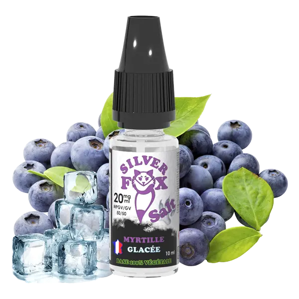 ViP Silver Fox Myrtille Glaces E-Liquid