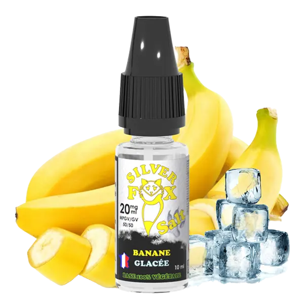 ViP Silver Fox Banane Glaces E-Liquids