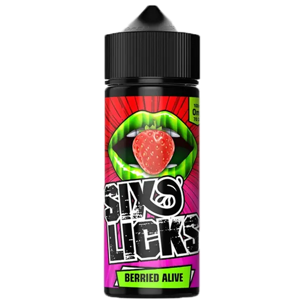 Six Licks Berried Alive 100ml/120ml