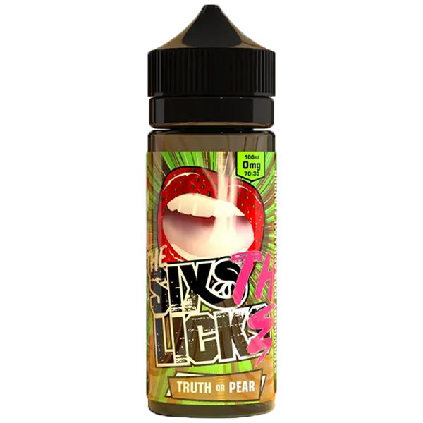 Six Licks Truth or Pear 100ml/120ml
