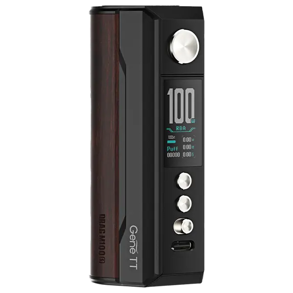 Voopoo Drag M100S Black Darkwood
