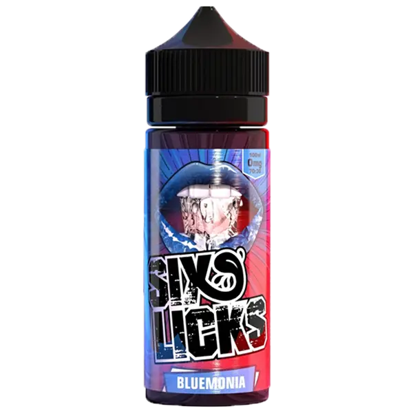 Six Licks Bluemonia 100ml/120ml