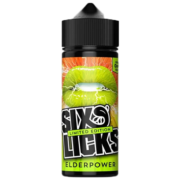 Six Licks Elderpower 100ml/120ml