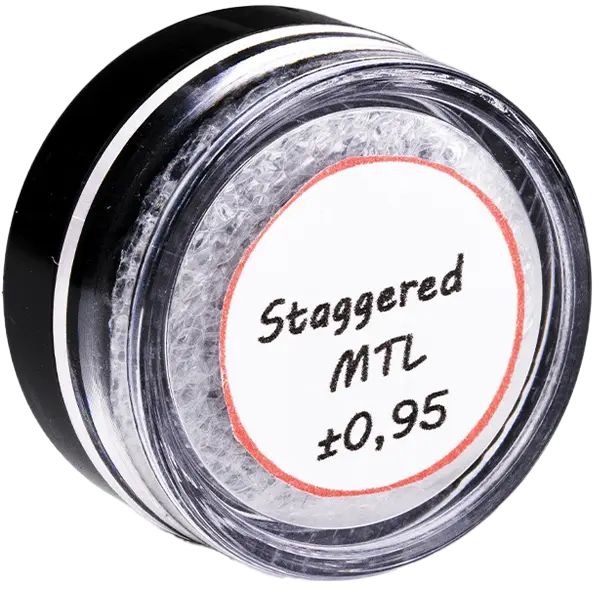 RP Coils Staggered MTL 0.95 Ohm Handgefertigte Coils